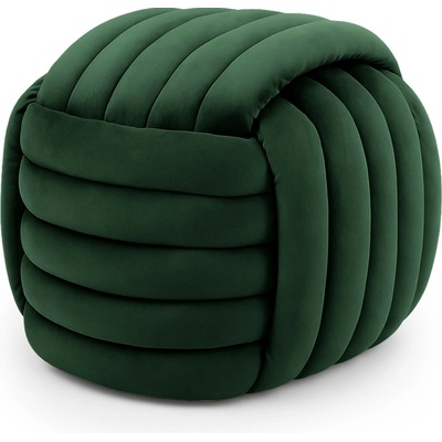 Ak furniture Taburet Nilo lahvově zelený
