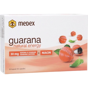 Medex Guarana natural energy Caps - 30 капсули
