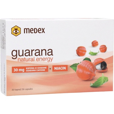 Medex Guarana natural energy Caps - 30 капсули