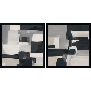 Bizzotto КОМПЛЕКТ 2 КАРТИНИ crown С РАМКА 4700/02 40x4 (0242849)