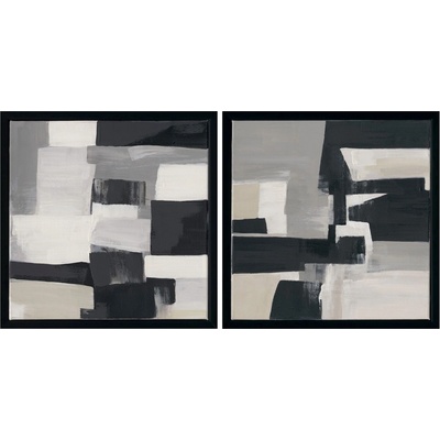 Bizzotto КОМПЛЕКТ 2 КАРТИНИ crown С РАМКА 4700/02 40x4 (0242849)