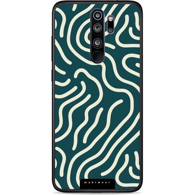 Mobiwear Glossy - Xiaomi Redmi Note 8 Pro - GA61G Béžové linky