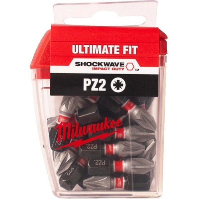Milwaukee SHOCKWAVE Ударни битове PZ2 25 mm 25 бр (4932430864)