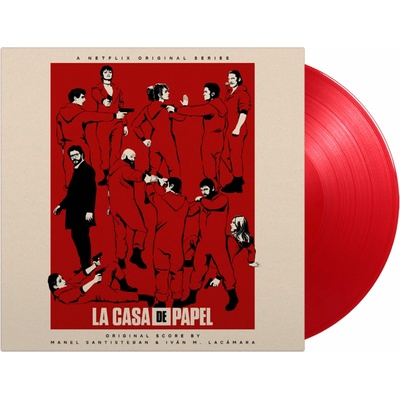 Soundtrack - Santisteban Manel & Ivan M. Lacamara - La Casa De Papel - Limited Coloured Red LP