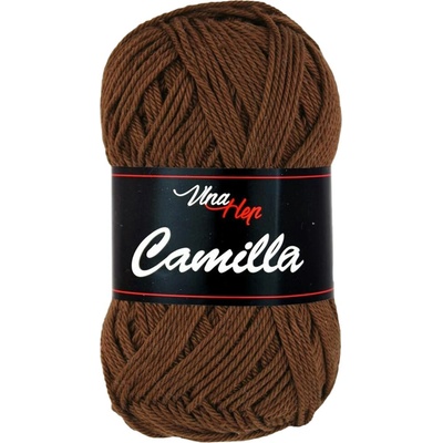 Vlna - Hep příze Camilla 8220 tmavě hnědá