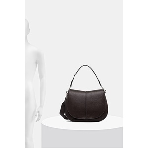 Gianni Chiarini чанта crossbody дамска от кожа HELENA ROUND (BS.9037/COMM.GRN)
