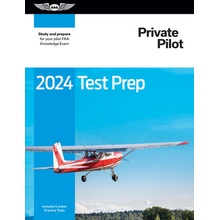 2024 Private Pilot Test Prep: Study and Prepare for Your Pilot FAA Knowledge Exam ASA Test Prep BoardPaperback