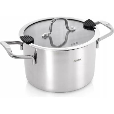 ORION Hrnec VENICE s poklicí, nerezová ocel 18 cm 2,3L PREMIUM