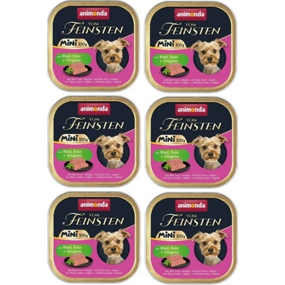 Animal Vom Feinsten mini hovädzie mäso pre dospelých 6 x 100 g