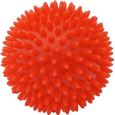 KineMAX Pro Hedgehog 9 cm masážní míček 1 ks červený