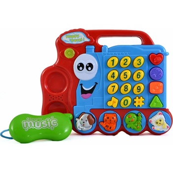 TFY A2 Vláčik s telefónom pre deti ktorý učí a zabáva