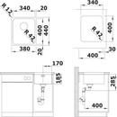 Image 1 of BLANCO SOLIS 340-U (526115)