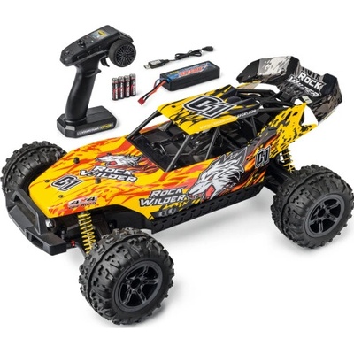 Carson RC Rock Wilder 2WD yellow/red 1/8 100% RTR