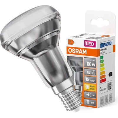 Osram LED STAR R50 E14 4,3W/827 SR5060W teplá
