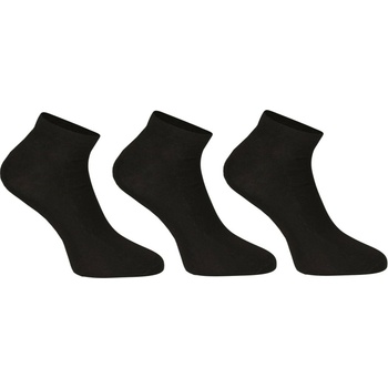 Nedeto Комплект от три - Nedeto ниски бамбукови чорапи черни Nedeto | Cheren | МЪЖЕ | 35-38