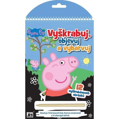 Jiri Models Vyškrabuj objevuj vybarvuj Prasátko Peppa – Zbozi.Blesk.cz
