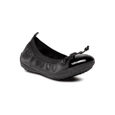 Geox baleríny J Piuma Bal. F J11B0F 03902 C9999 1 čierna