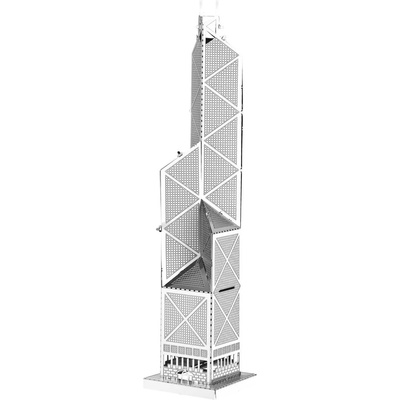 Tronico 3D метален пъзел Tronico - Кулата на банка в Китай, Хонг Конг (T30302)