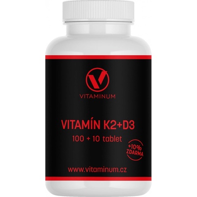 Vitaminum vitamín D3 1000 IU + K2 110 tablet