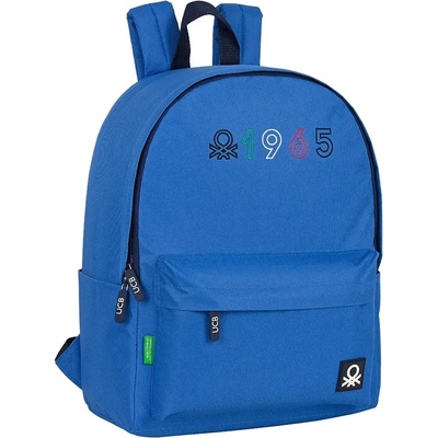 SAFTA Тийнейджърска раница safta за лаптоп 14, 1 инча benetton classic blue