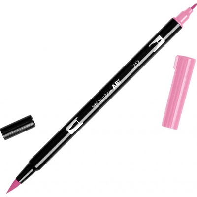 Oboustranný štětcový fix Tombow ABT DUAL - růžová Barva: 817 - Mauve