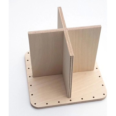 Organizér čtverec 13x13x10cm 22S018 – Zboží Dáma