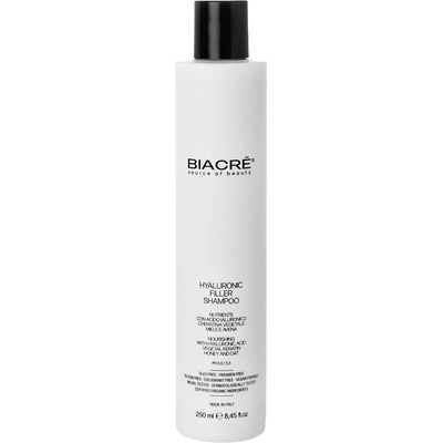 Biacrè Hyaluronic Хидратиращ шампоан за всеки тип коса, 250 ml