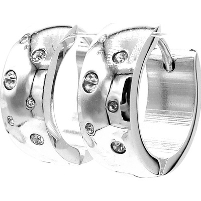 Steel Jewelry náušnice KRUHY chirurgická ocel NS231171