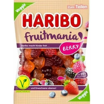 Haribo fruitmania berry veggie 160 g