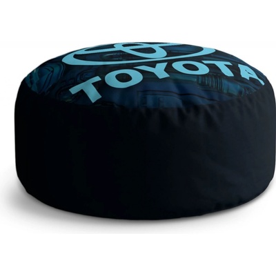 Sablio Taburet Circle Logo Toyota Motor: 40x50 cm