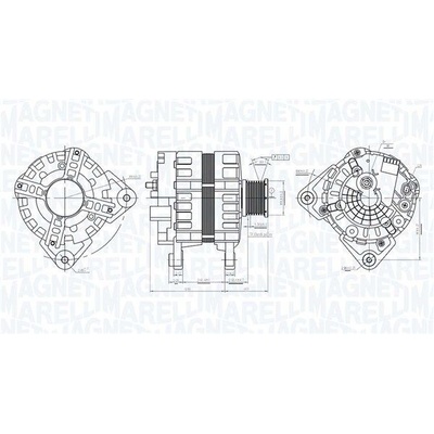 Generátor MAGNETI MARELLI 063736095010