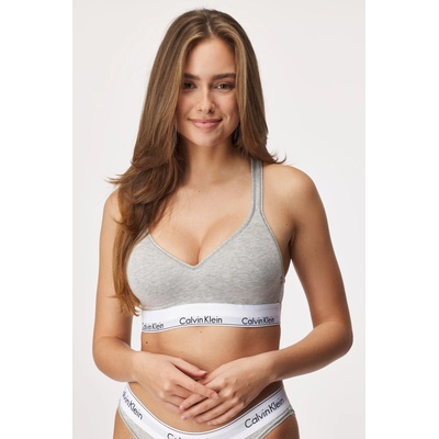 Calvin Klein Сутиен Calvin Klein Modern Cotton Bralette подплатен S светлорозов