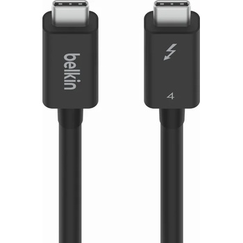 Belkin Thunderbolt 4 Cable - USB-C към USB-C кабел с Thunderbolt 4 (200 см) (черен)