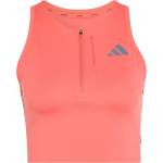 adidas Дамски топ adidas Women's Adizero Running Gel Pocket Crop Top Sports bra - Semi Turbo - размер XL (112-3880-0216)