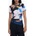 DESIGUAL Дамска тениска с къс ръкав desigual, Размер xs, Цвят Черен (25wwtk52_ne2000)