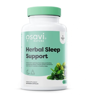 Osavi Herbal Sleep Support, билкова подкрепа на съня, 120 веган капсули