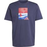 adidas Мъжка тениска Adidas Graphic Logo T-Shirt Mens - Navy Outdoor
