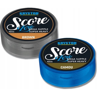 Kryston šnúra olověná Score Zero Leadfree 10m 45lb matt brown