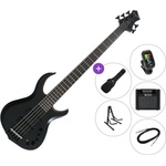 SIRE Marcus Miller M2-5 2nd Gen Premium SET Transparent Black 5-струнна бас китара