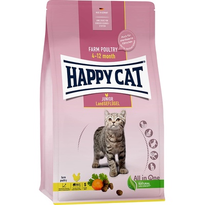 Happy Cat Supreme Junior Hydinové 2 x 10 kg