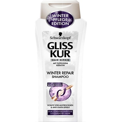 Schwarzkopf Gliss Kur Kur Winter Repair šampón 250 ml
