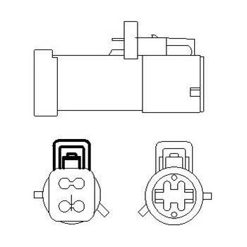 Lambda sonda MAGNETI MARELLI 466016355169