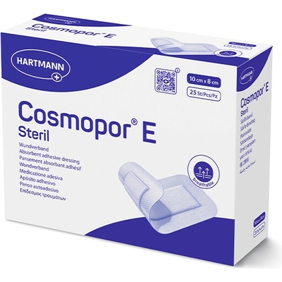 Cosmopor E Steril krytie na rany 10 x 8 cm 25 ks