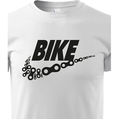 dětské tričko pro cyklisty bike bílá