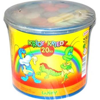 Wiky Цветни тебешири 20бр