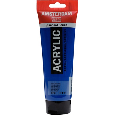 Amsterdam Standard akrylová farba 570 phthalo blue 250 ml