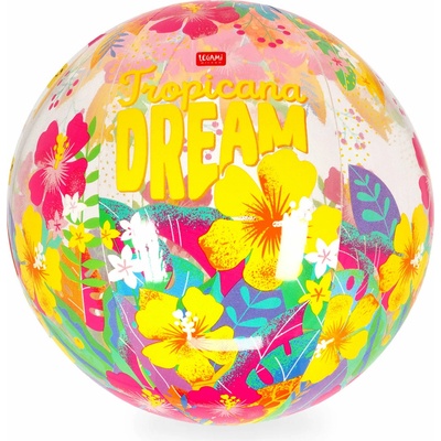 Legami Nafukovacia lopta Glitter Beach Ball Tropicana Dream