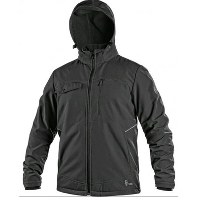 CXS pánska softshell bunda STRETCH čierna