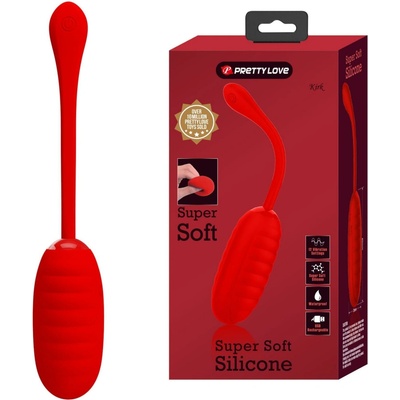 Pretty Love - KIRK EGG Červená 12 funkčných vibrácií
