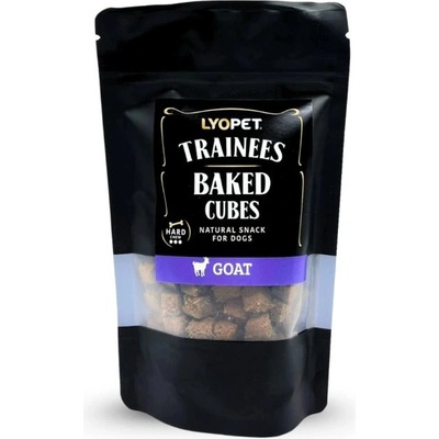 LYOPET Trainees Snack Baked Cubes Goat 100 g